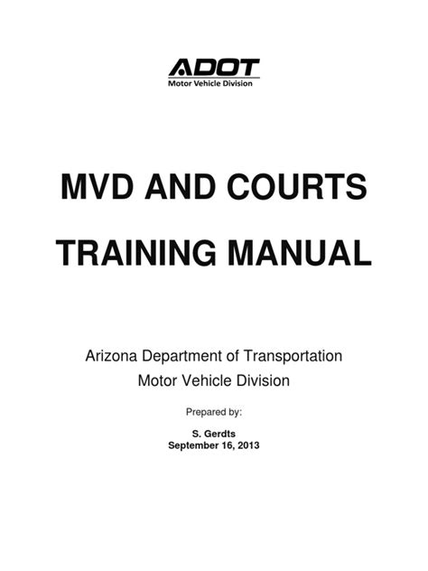 ars 28-792|AZ Mvd and Courts Training Manual .